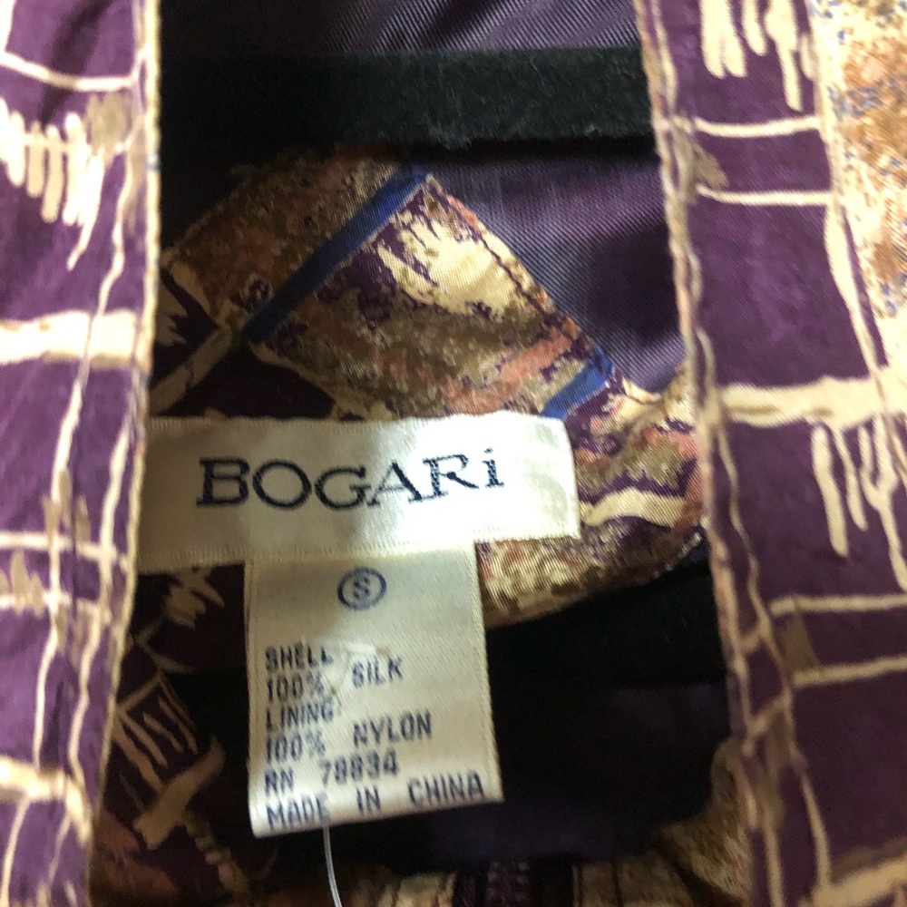 Vintage silk windbreaker - Picture 4 of 4